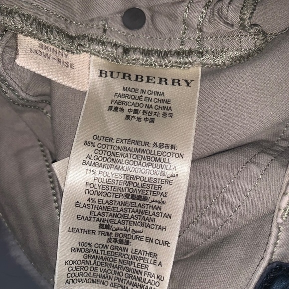 Burberry Brit Skinny Low Rise Jeans 28 - Picture 4 of 10